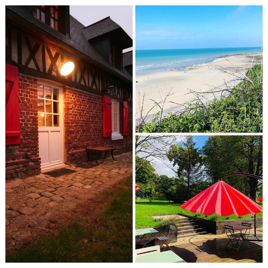 Rouge Cottage Gite 4 Etoiles Billard Gueutteville-les-Gres Bagian luar foto