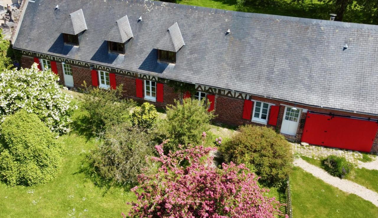 Rouge Cottage Gite 4 Etoiles Billard Gueutteville-les-Gres Bagian luar foto
