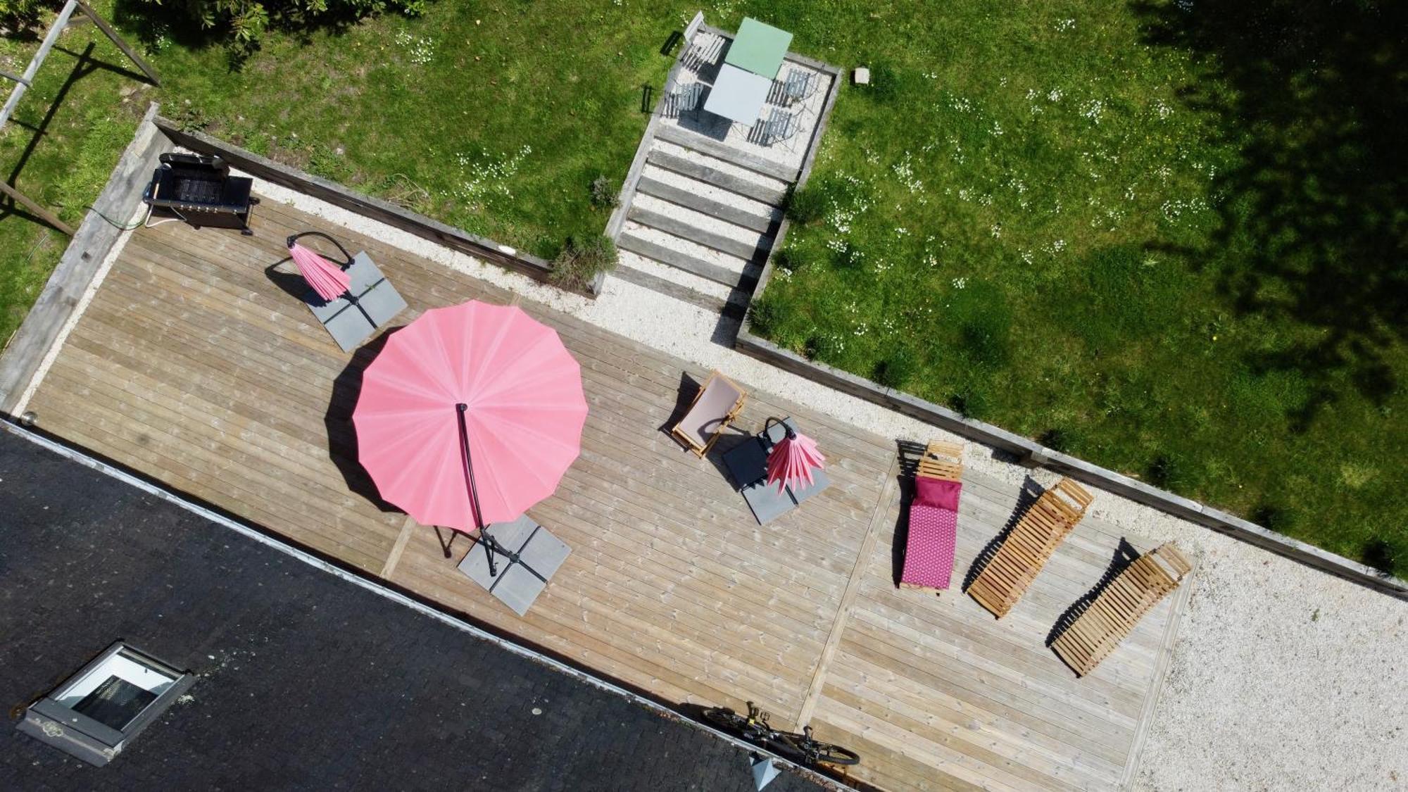 Rouge Cottage Gite 4 Etoiles Billard Gueutteville-les-Gres Bagian luar foto