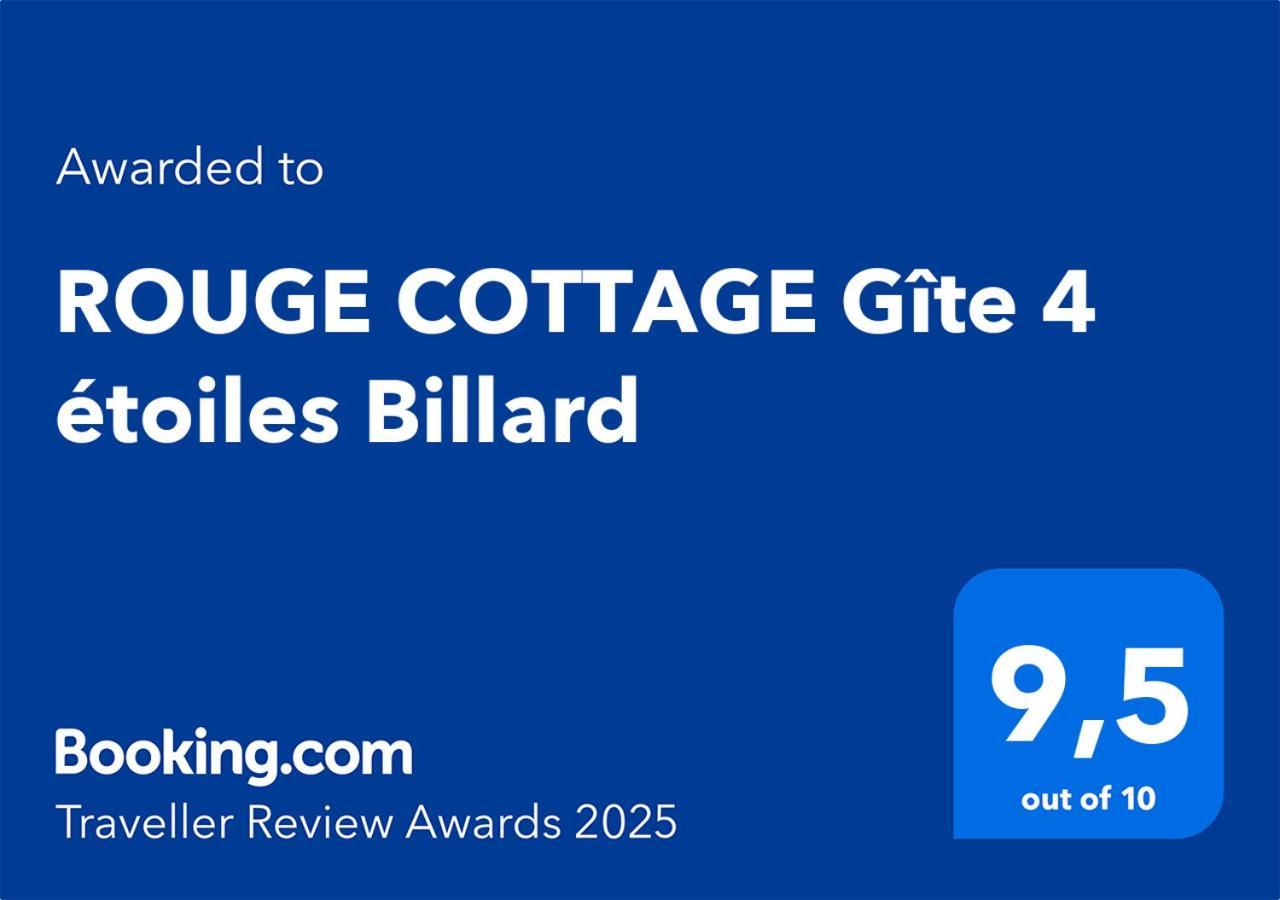 Rouge Cottage Gite 4 Etoiles Billard Gueutteville-les-Gres Bagian luar foto